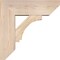 Ekena Millwork Imperial Slat Smooth Bracket w/ Offset Brace, Douglas Fir, 7 1/2"W x 22"D x 22"H BKT0806X22X22IMP06SDF - alternate 3